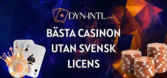 Casino utan svensk licens De bästa alternativen för spelentusiaster